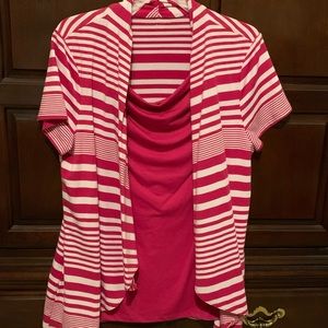 Croft and Barrow Short Sleeve Top - Large